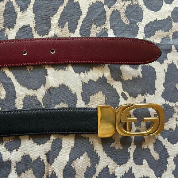 Vintage Reversible Gucci Belt